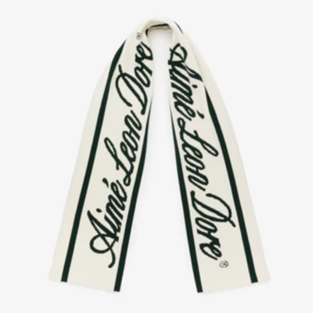 Aime Leon Dore Cotton Logo Scarf